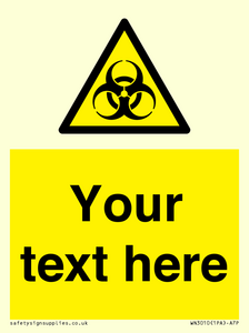 Custom Bio-Hazard Sign